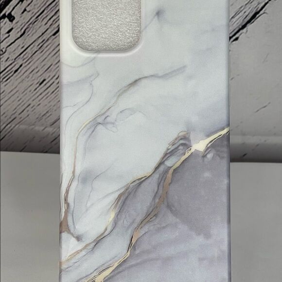 Gray Marble Look 12 Pro Max Case - Picture 2 of 3